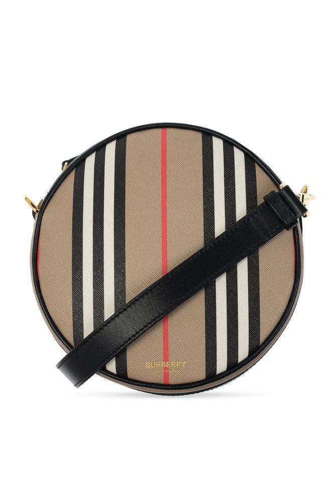 商品Burberry|Burberry Louise Striped Zipped Crossbody Bag,价格¥6201,第1张图片