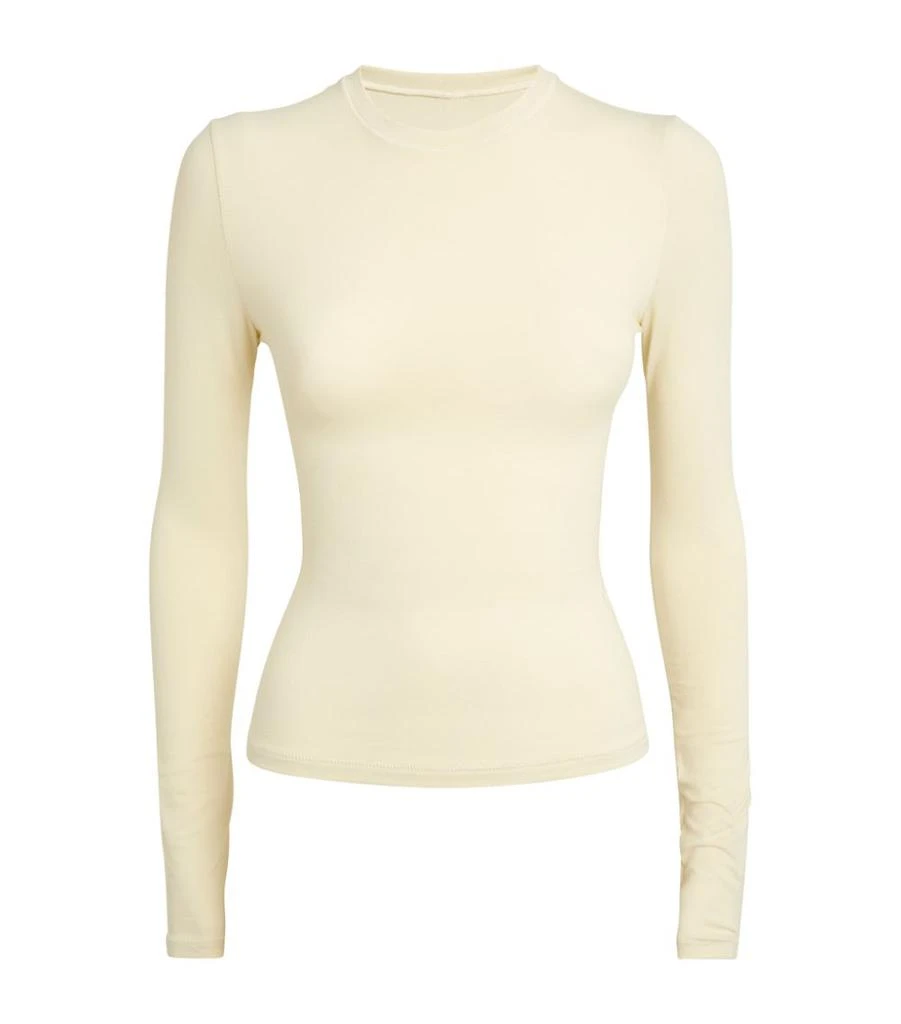 商品SKIMS|Long-Sleeved T-Shirt,价格¥598,第1张图片