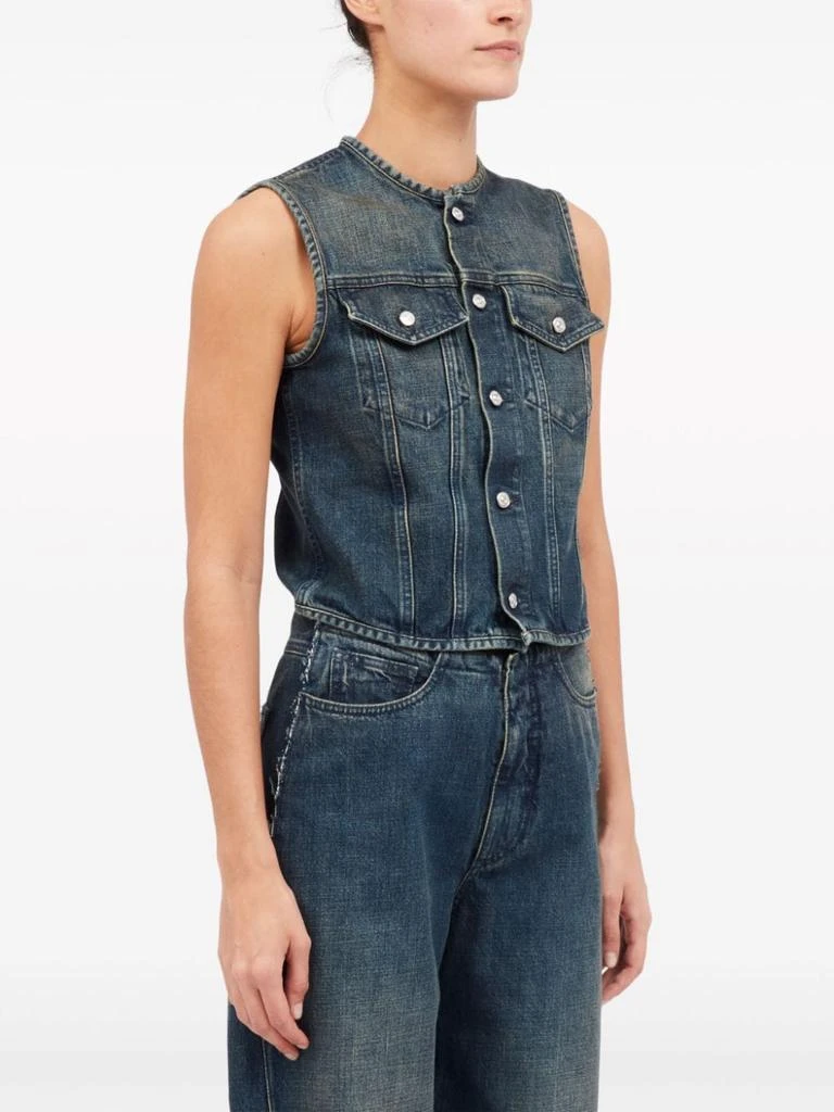 商品MM6|DENIM VEST,价格¥2687,第5张图片详细描述