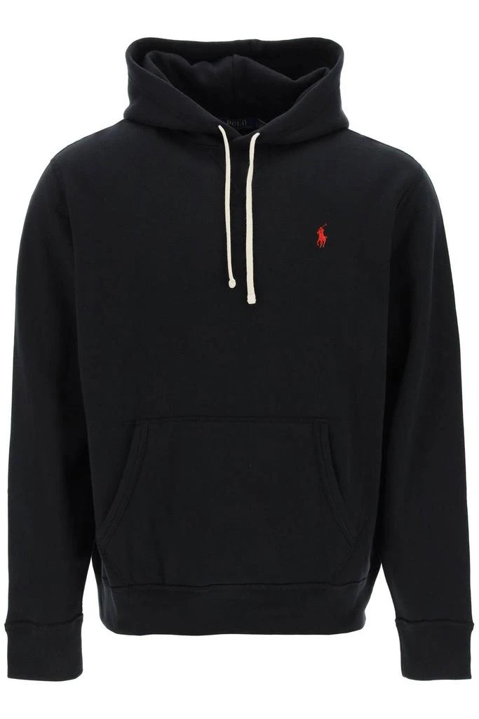 商品Ralph Lauren|Hoodie in fleece-back cotton,价格¥964,第1张图片