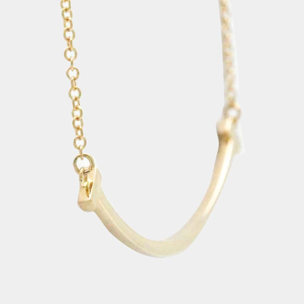 商品[二手商品] Tiffany & Co.|Tiffany & Co. 18K Rose Gold T Smile Pendant Necklace,价格¥7404,第4张图片详细描述