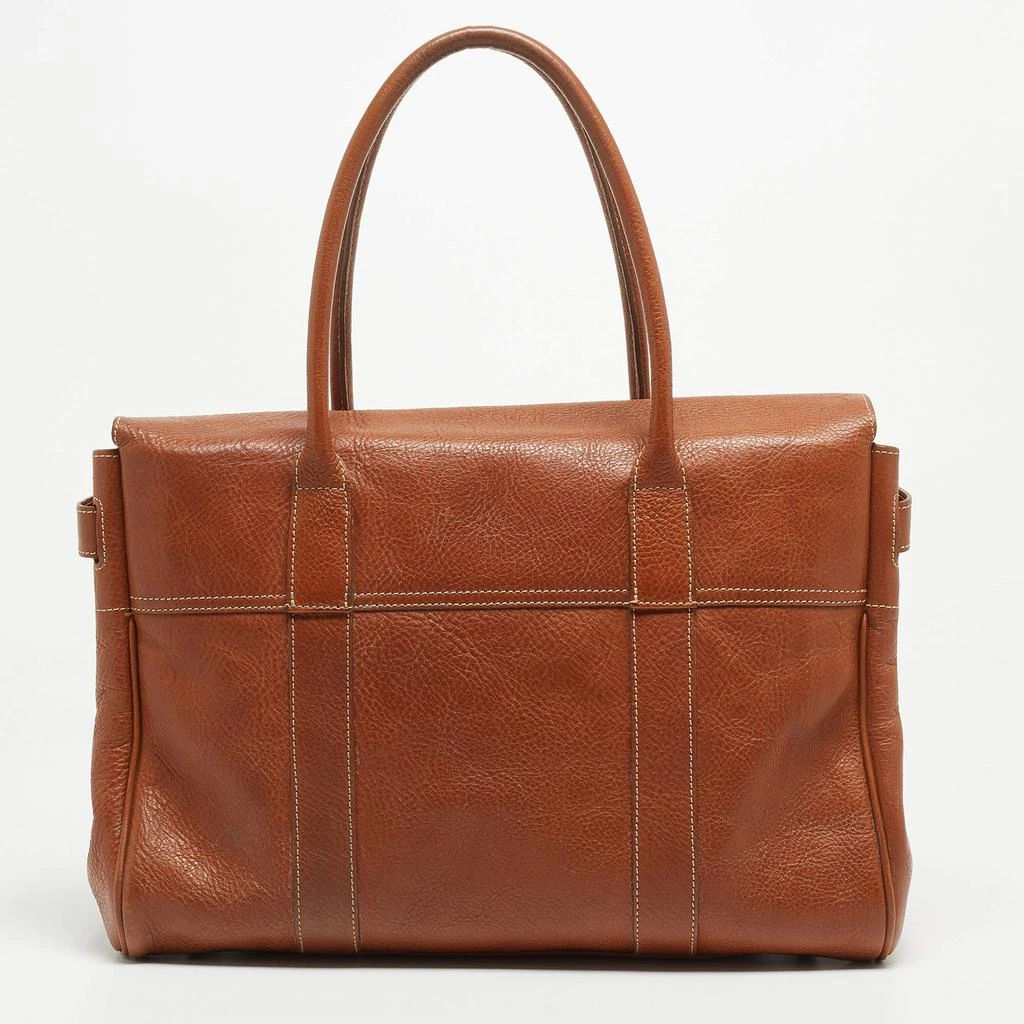 商品[二手商品] Mulberry|Mulberry Brown Leather Bayswater Satchel,价格¥4982,第4张图片详细描述