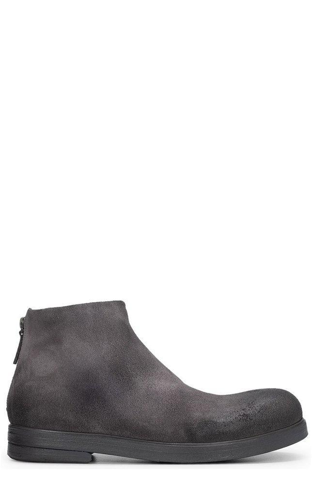 商品Marsèll|Marsèll Zucca Zeppa Suede Ankle Boots,价格¥2998,第1张图片