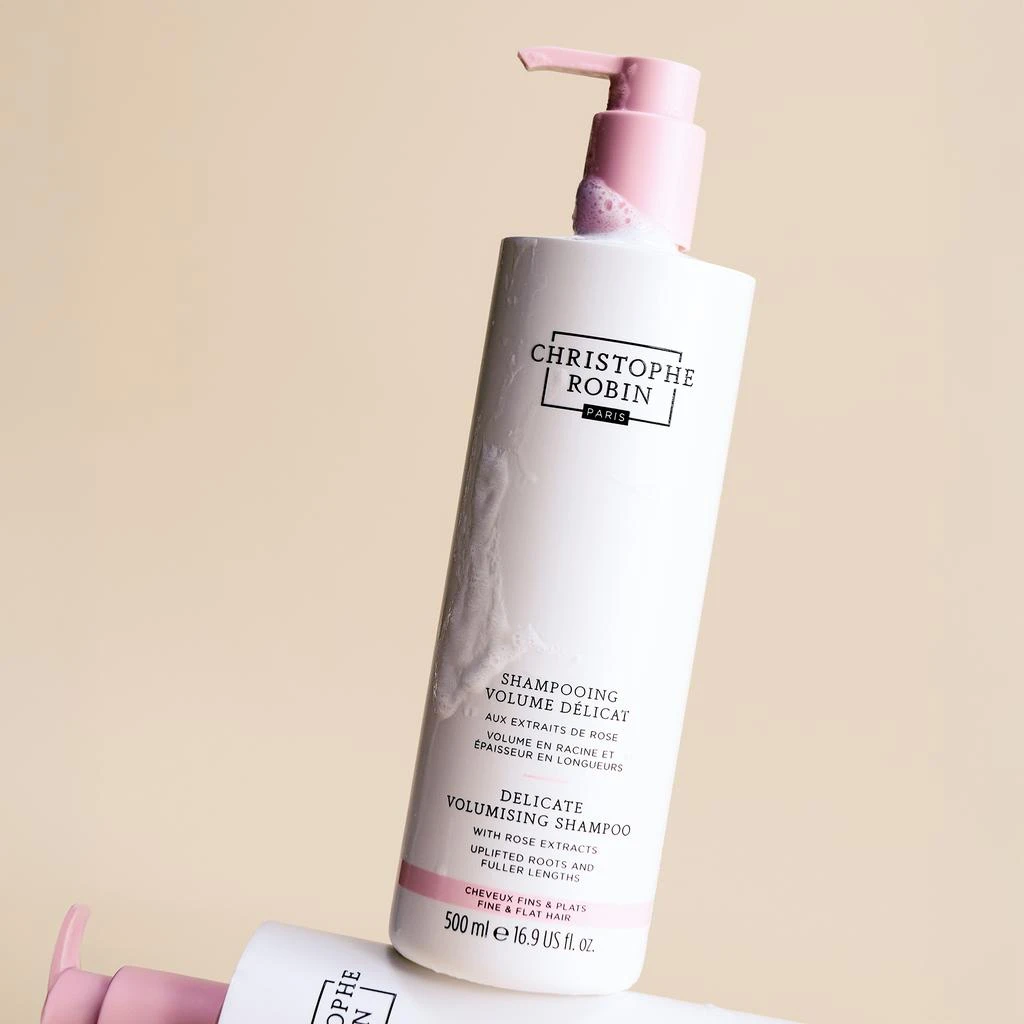 商品Christophe Robin|Christophe Robin Delicate Volumising Shampoo with Rose Extracts 500ml,价格¥418,第4张图片详细描述