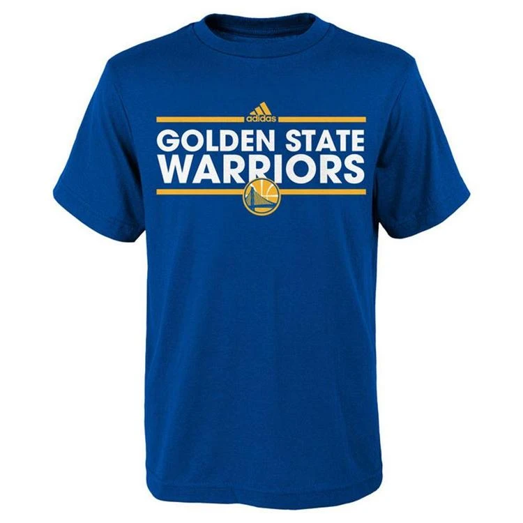 商品Adidas|Kids' Golden State Warriors Dassler T-Shirt, Big Boys (8-20),价格¥92,第1张图片