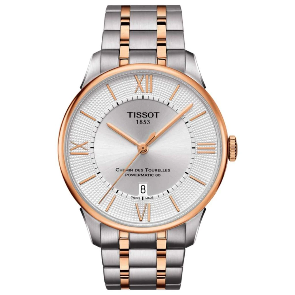 商品Tissot|Tissot Chemin Des Tourelles 自动 手表,价格¥3117,第1张图片