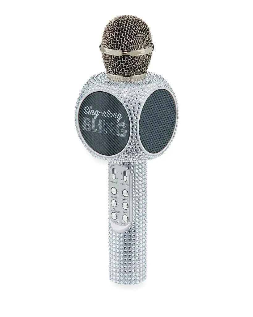 商品Wireless Express|Sing-A-Long Bling Bluetooth Karaoke Microphone,价格¥195,第1张图片