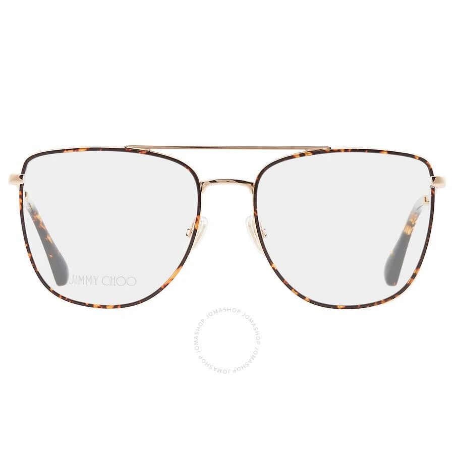商品Jimmy Choo|Demo Rectangular Ladies Eyeglasses JC250 006J 55,价格¥519,第1张图片