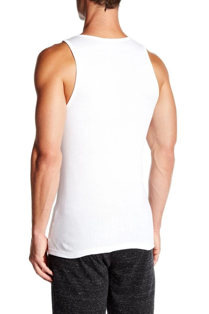 商品Calvin Klein|3-Pack Cotton Ribbed Tanks,价格¥166,第2张图片详细描述