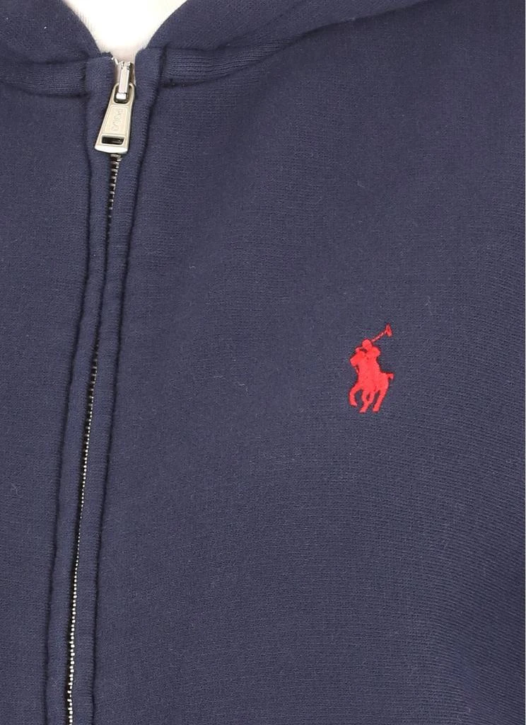 商品Ralph Lauren|Polo Ralph Lauren Logo Embroidered Zip-Up Hoodie,价格¥1177,第5张图片详细描述