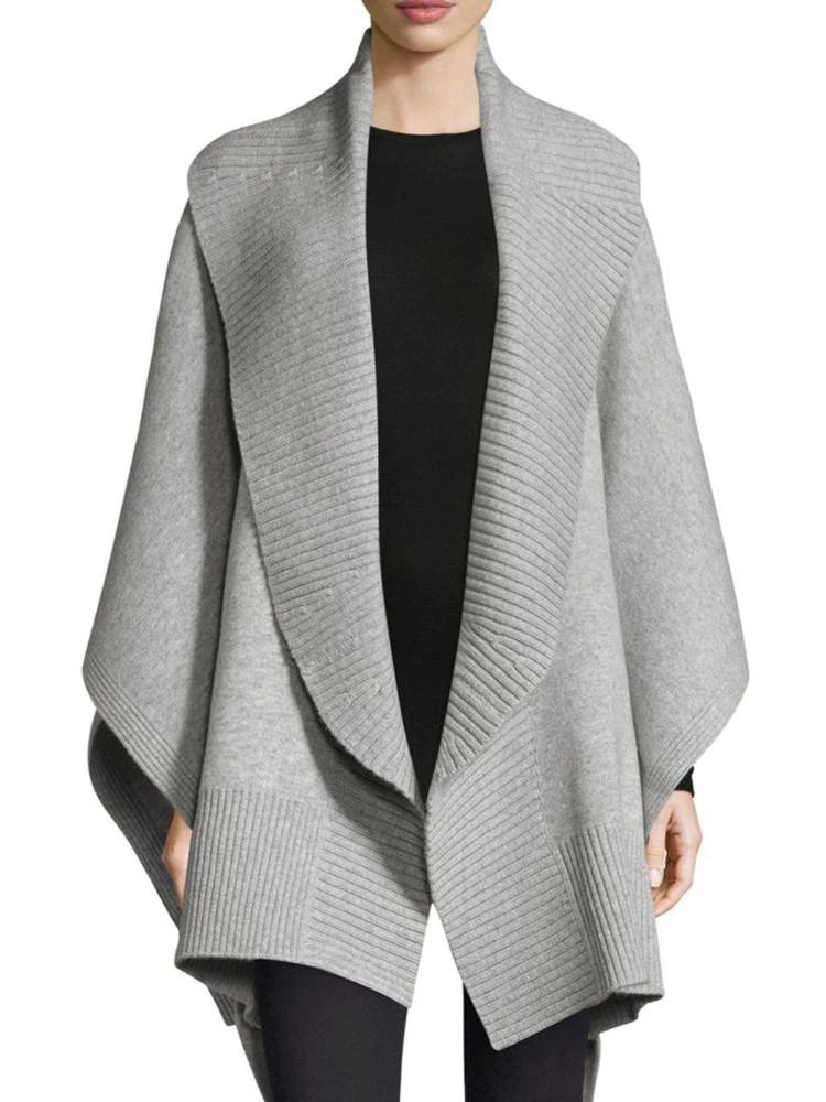 商品Burberry|Ruffle Collar Poncho,价格¥7384,第1张图片