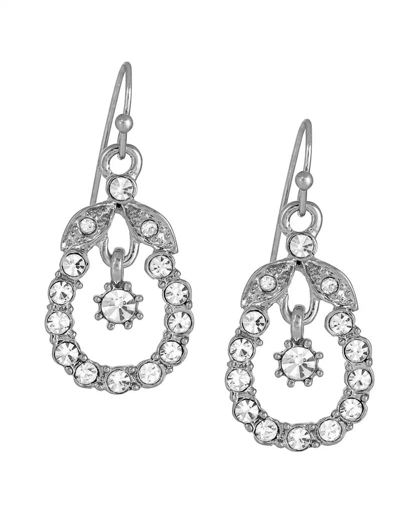 商品2028|Crystal Caged Drop Earrings,价格¥158,第2张图片详细描述