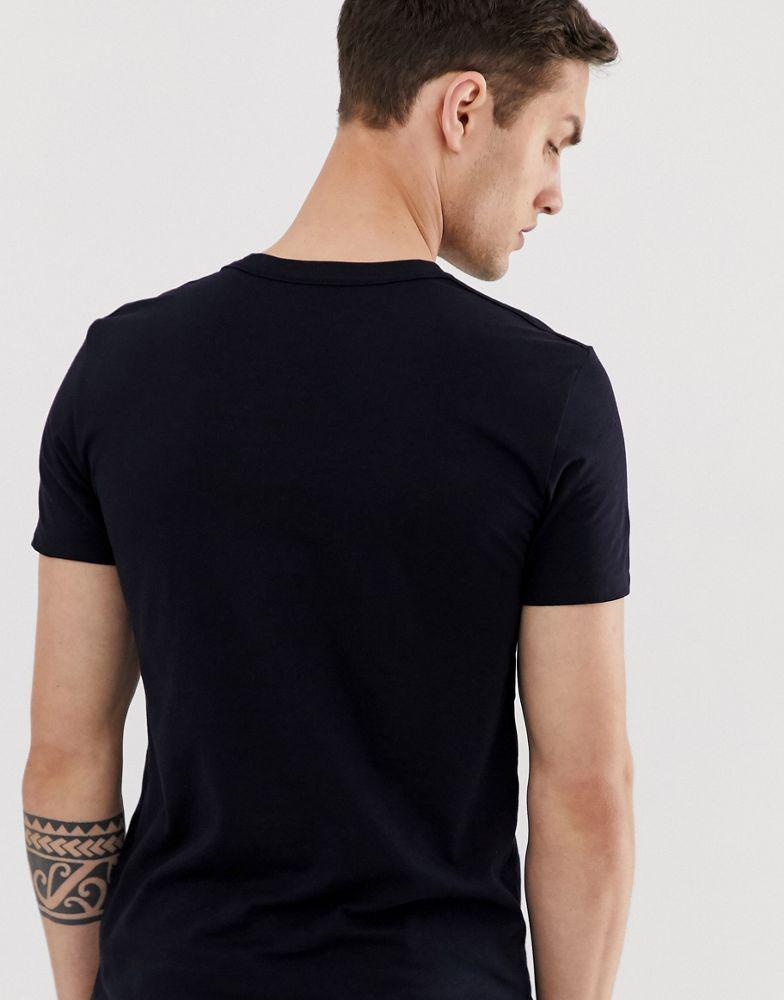 AllSaints Tonic crew t-shirt in ink navy商品第2张图片规格展示