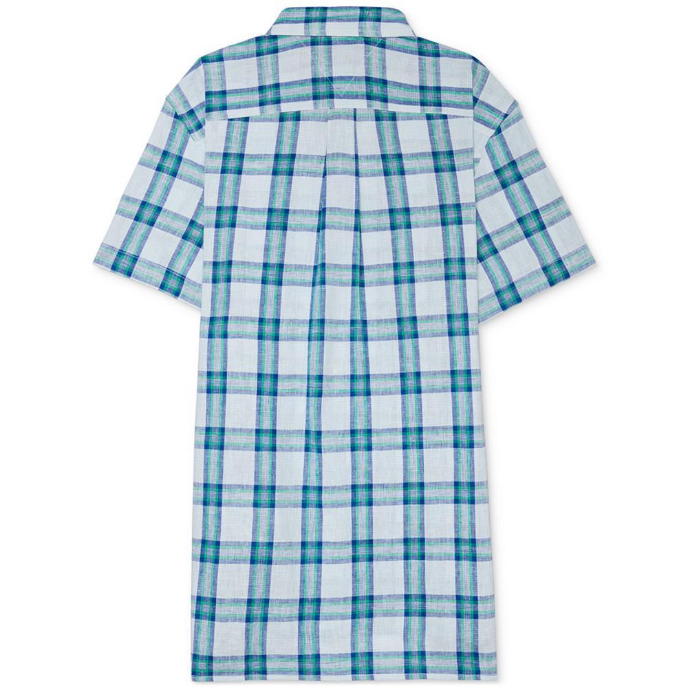 商品Tommy Hilfiger|Men's Adaptive Classic Fit Plaid Shirt,价格¥307,第4张图片详细描述