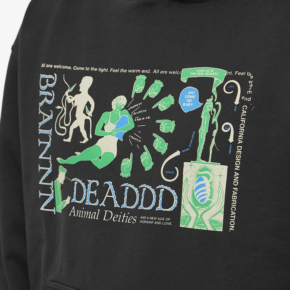 商品Brain Dead|Brain Dead Animal Dieties Hoodie,价格¥665,第5张图片详细描述