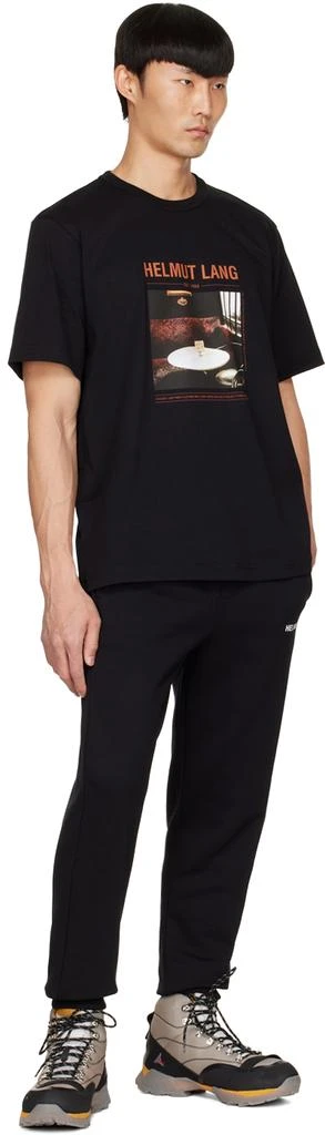 商品Helmut Lang|Black Cotton T-Shirt,价格¥811,第4张图片详细描述