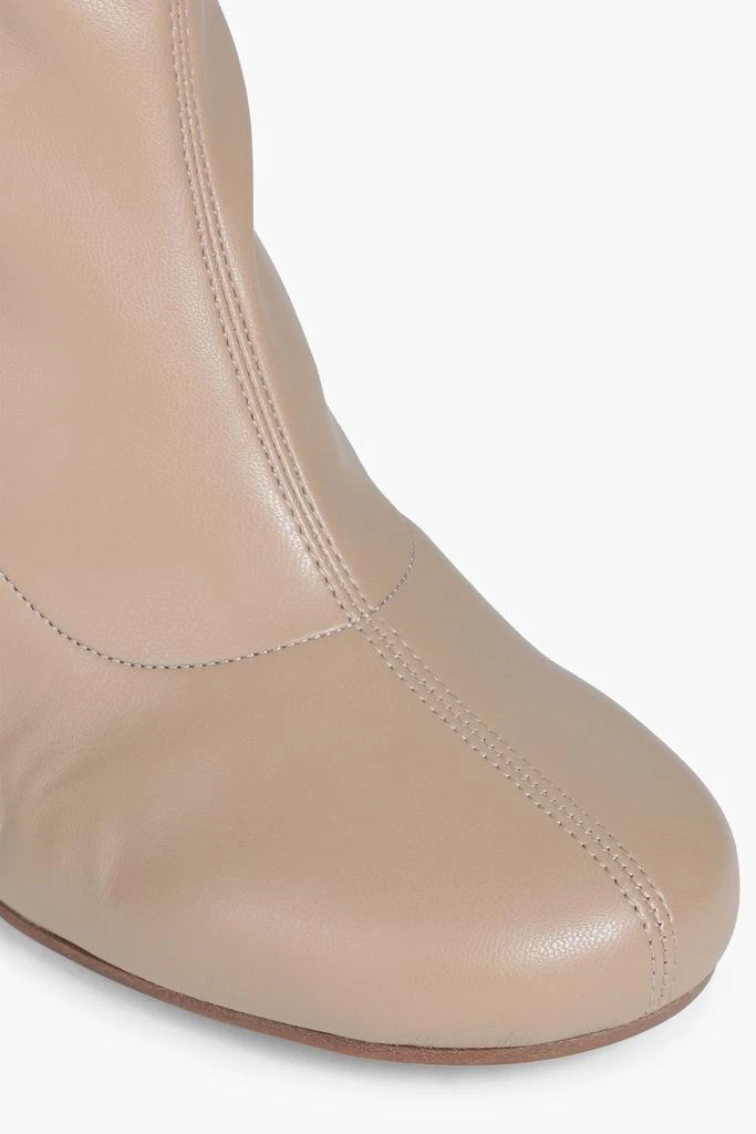 商品MAISON MARGIELA|Faux stretch-leather ankle boots,价格¥1676,第4张图片详细描述