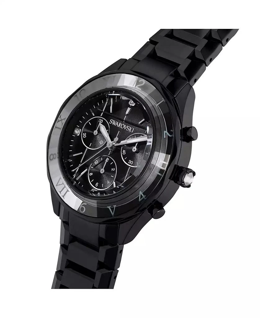 商品Swarovski|Women's Quartz Black Metal Watch, Swiss Made 39mm,价格¥3510,第4张图片详细描述