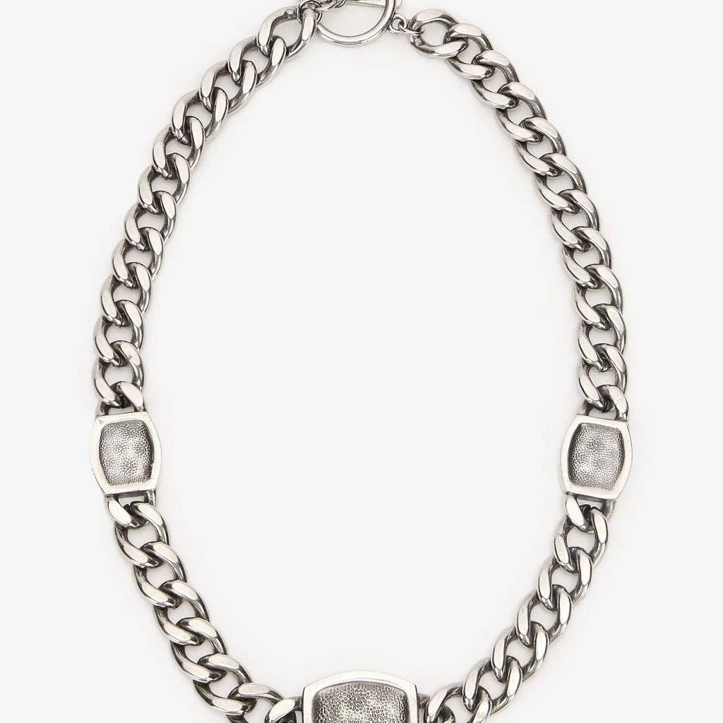 商品Roberto Cavalli|Roberto Cavalli RC Monogram Chain Necklace,价格¥3786,第2张图片详细描述