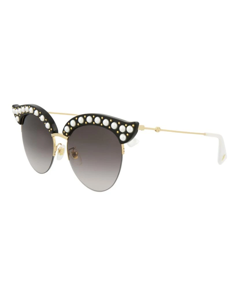 商品Gucci|Cat Eye-Frame Acetate Sunglasses,价格¥1741,第2张图片详细描述