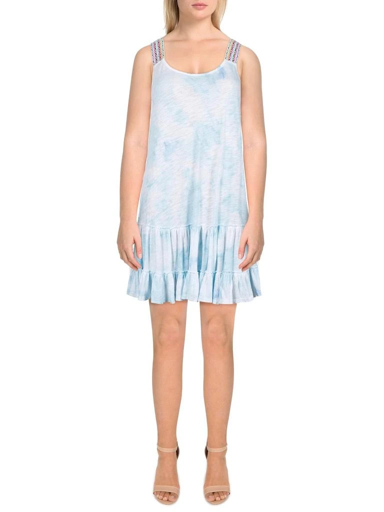 商品Pitusa|Womens Tie-Dye Mini Slip Dress,价格¥390,第1张图片