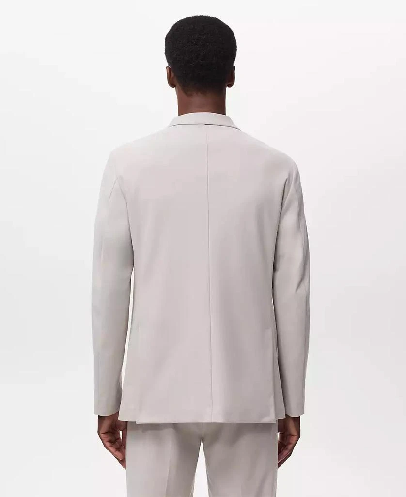 商品Mango|Men's Zurich Slim Fit Thermolite Suit Jacket,价格¥1184,第3张图片详细描述