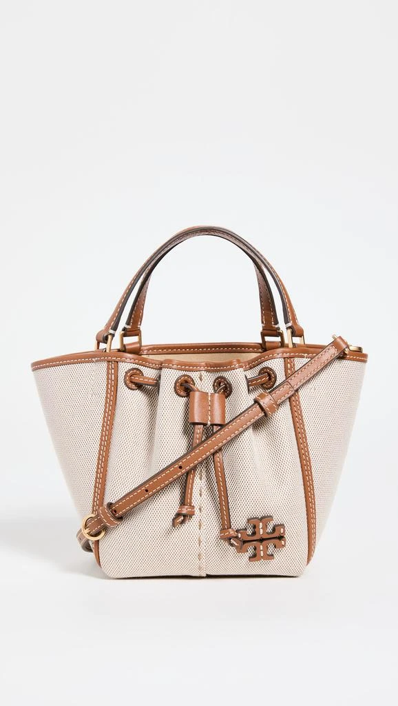 商品Tory Burch|Tory Burch Mcgraw Canvas Mini Dragonfly Satchel,价格¥1312,第2张图片详细描述