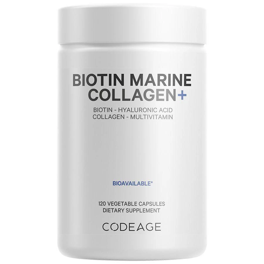 商品Codeage|Biotin Marine Collagen Capsules,价格¥245,第1张图片