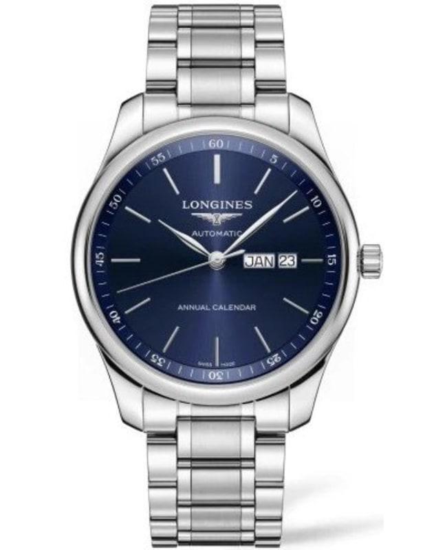 商品Longines|Longines Master Collection Automatic 42mm Blue Dial Stainless Steel Men's Watch L2.920.4.92.6,价格¥13714,第1张图片