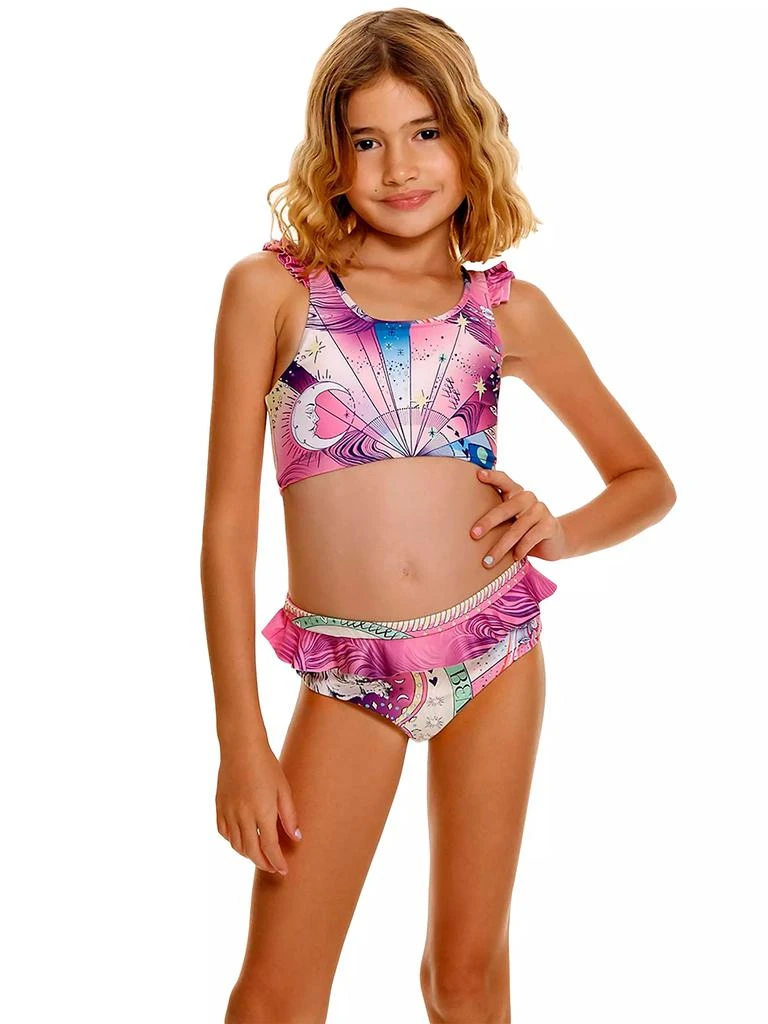 商品Agua Bendita|Little Girl's &amp; Girl's Returning To The Roots Keily Eter Bikini,价格¥281,第4张图片详细描述