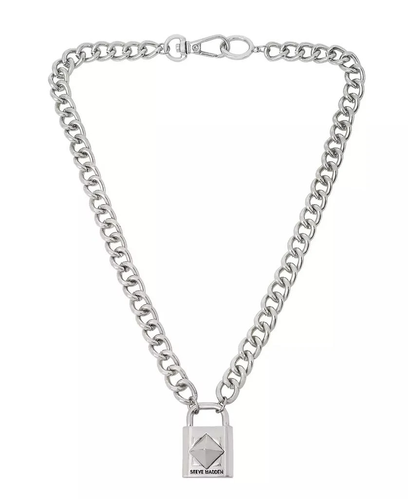 商品Steve Madden|Padlock Pendant Necklace,价格¥169,第1张图片