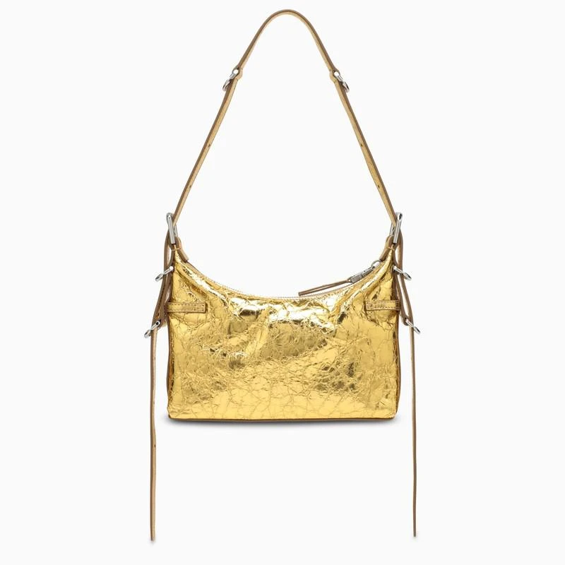商品Givenchy|Voyou mini gold laminated leather bag,价格¥10854,第4张图片详细描述
