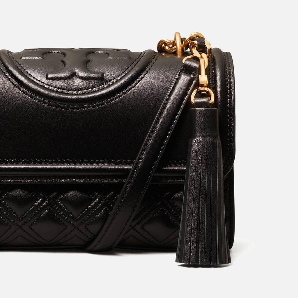 商品Tory Burch|Tory Burch Women's Fleming Small Shoulder Bag - Black,价格¥3805,第6张图片详细描述