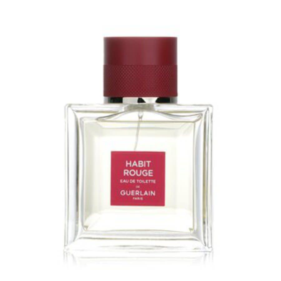 Guerlain Mens Habit Rouge EDT Spray 1.6 oz Fragrances 3346470304819商品第1张图片规格展示