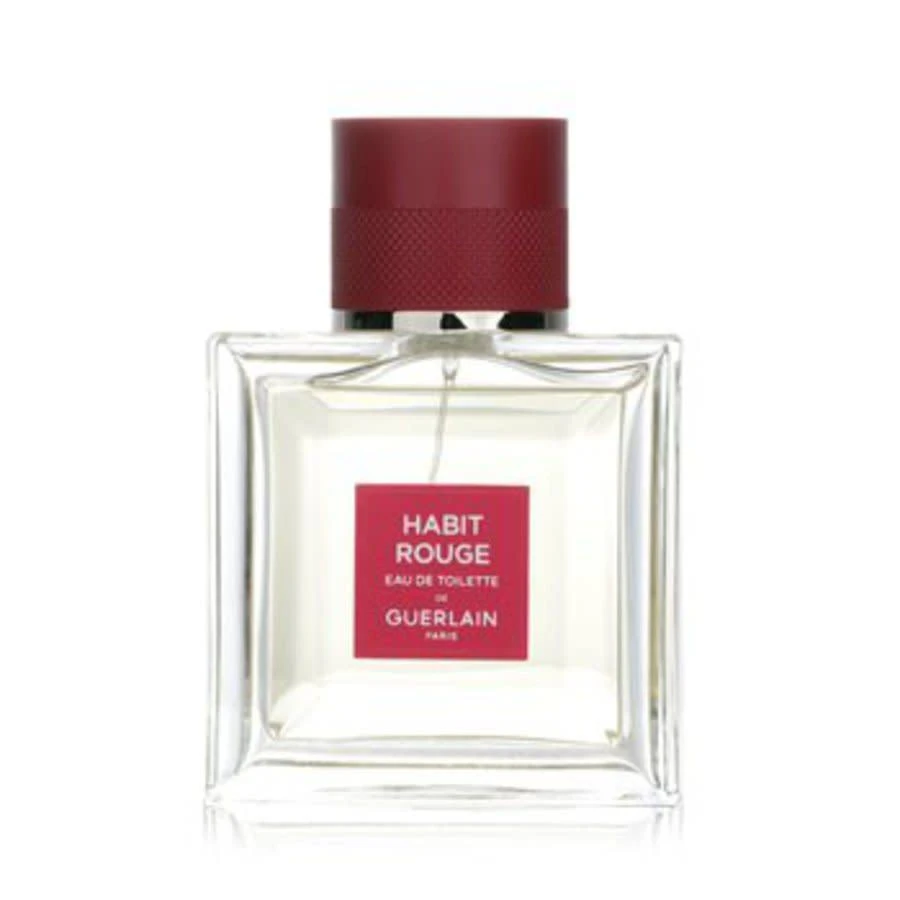 商品Guerlain|Guerlain Mens Habit Rouge EDT Spray 1.6 oz Fragrances 3346470304819,价格¥529,第1张图片