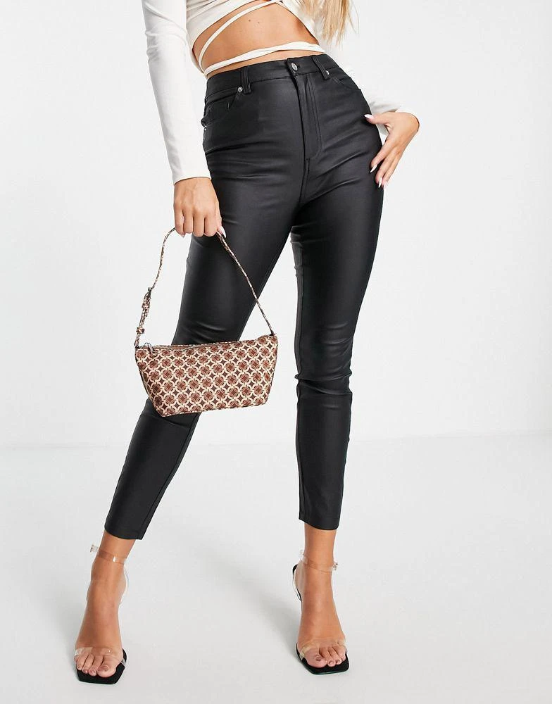 商品ASOS|ASOS DESIGN angled shoulder bag in monogram print,价格¥97,第1张图片