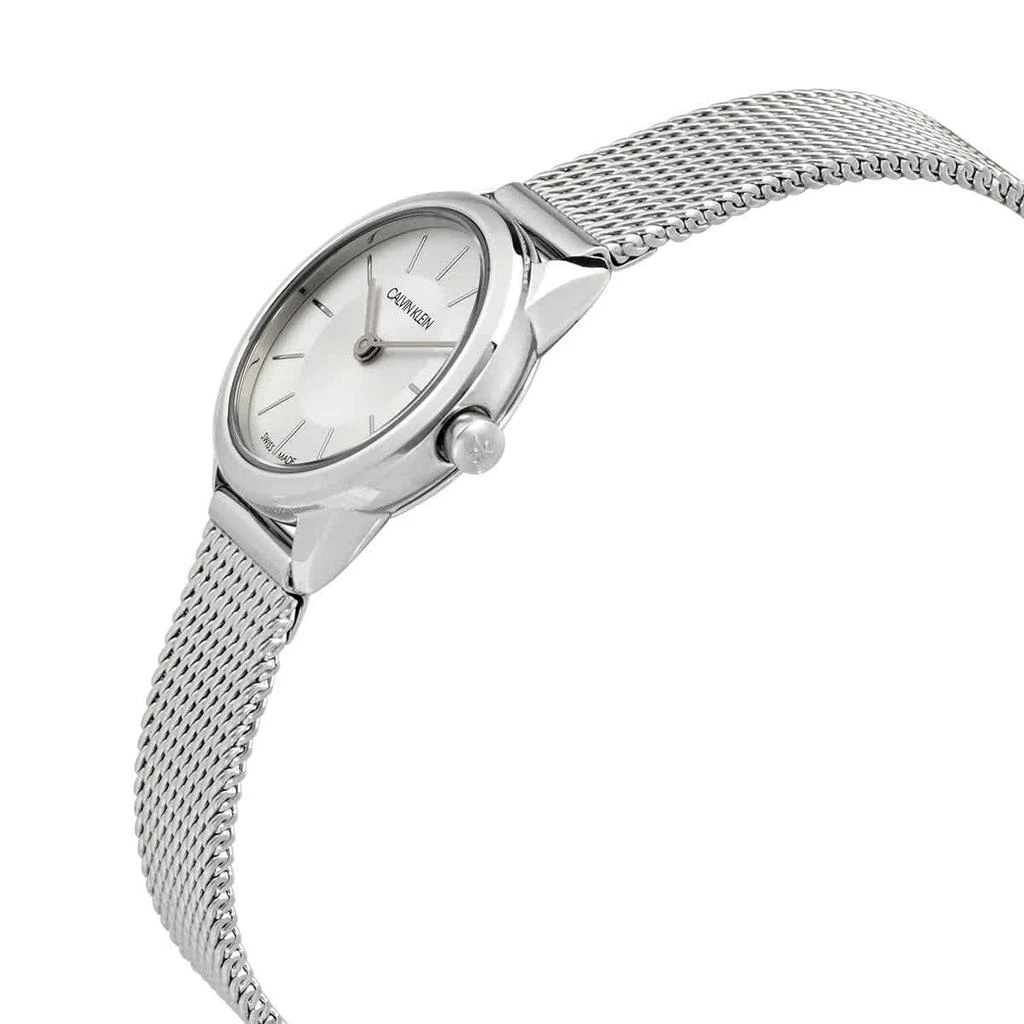 商品Calvin Klein|Calvin Klein Minimal Quartz Silver Dial Ladies Watch K3M23126,价格¥461,第2张图片详细描述