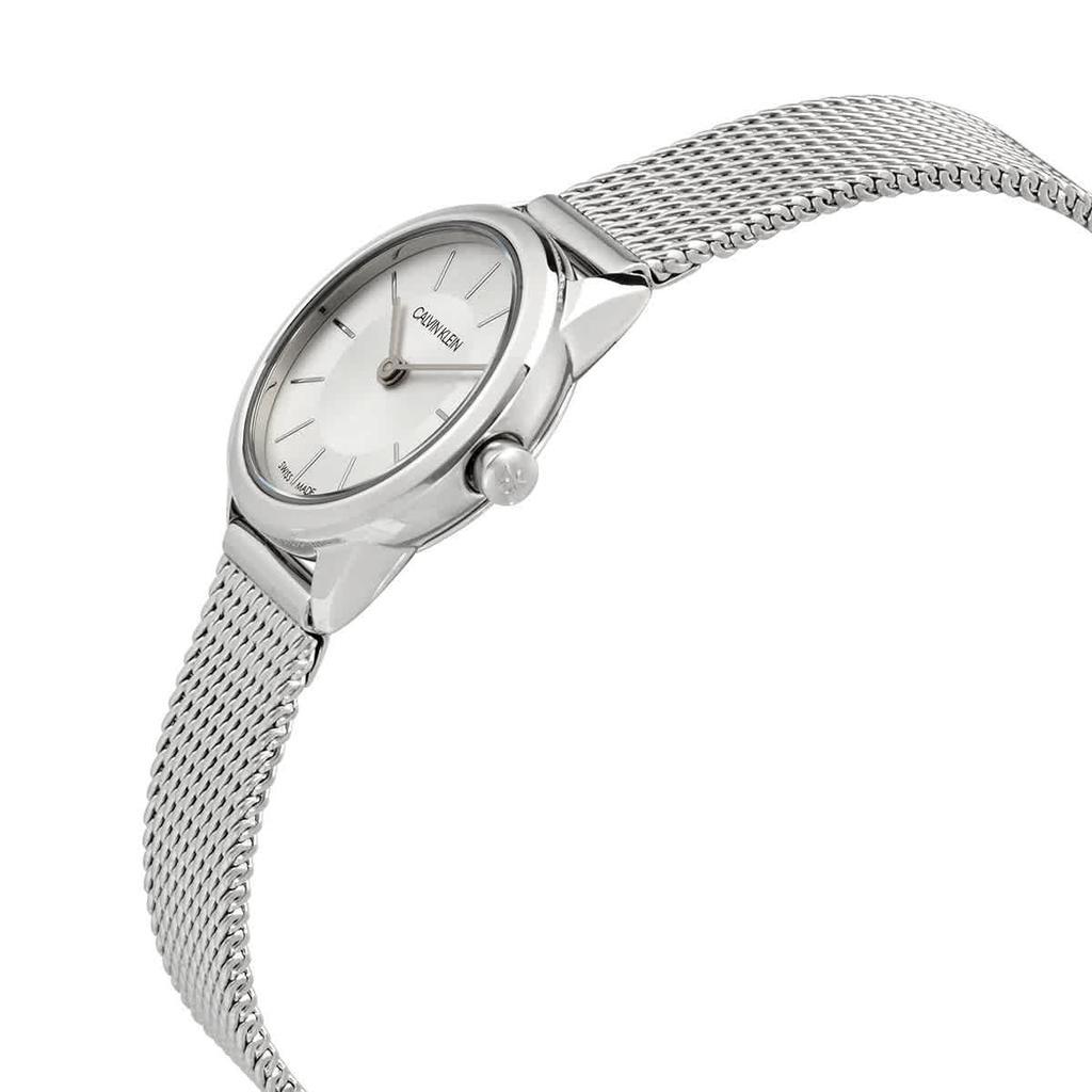 商品Calvin Klein|Calvin Klein Minimal Quartz Silver Dial Ladies Watch K3M23126,价格¥454,第4张图片详细描述