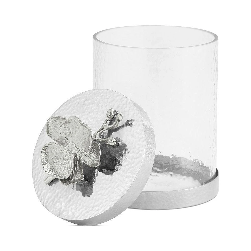 Small White Orchid Canister 商品