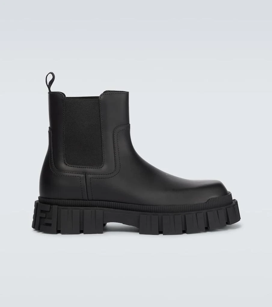 商品Fendi|Leather Chelsea boots,价格¥7416,第1张图片