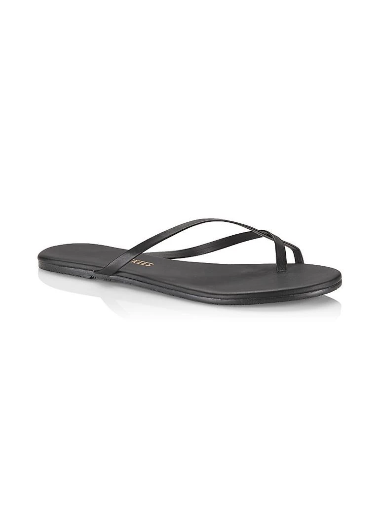 商品Tkees|Riley Leather Flip Flops,价格¥447,第2张图片详细描述