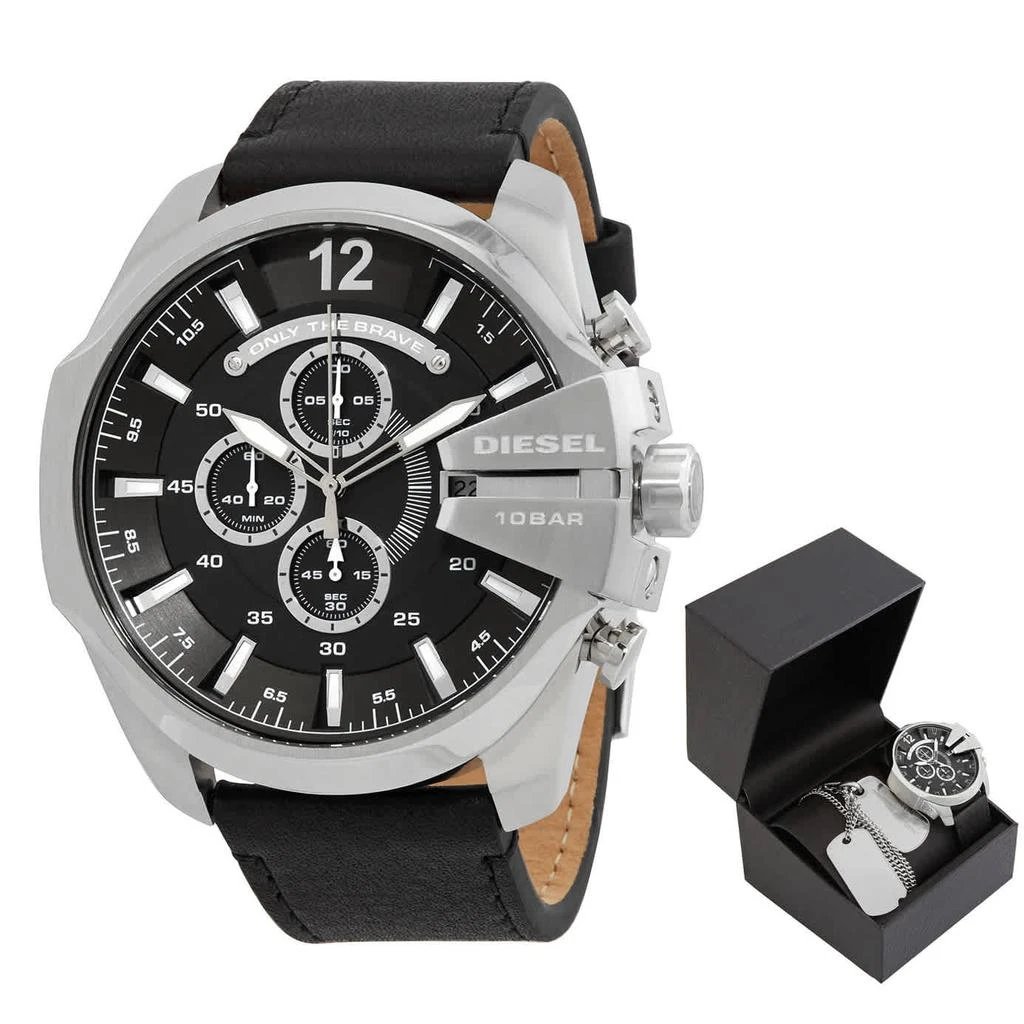 商品Diesel|Diesel Mega Chief Mens Chronograph Quartz Watch DZ4559,价格¥889,第1张图片