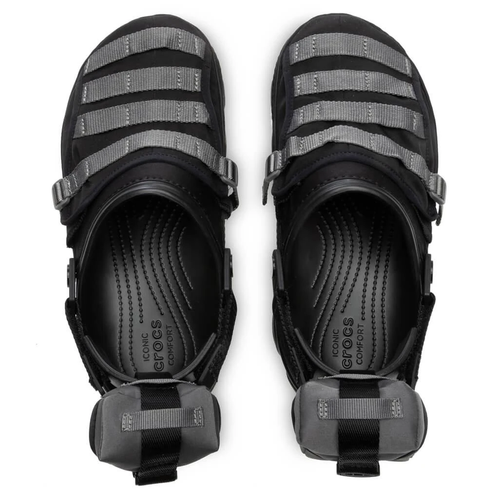 商品Crocs|Crocs x Beams Classic All Terrain Military Clog - Black,价格¥600,第4张图片详细描述