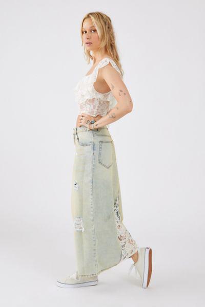 BDG Mindy Denim Maxi Skirt商品第5张图片规格展示