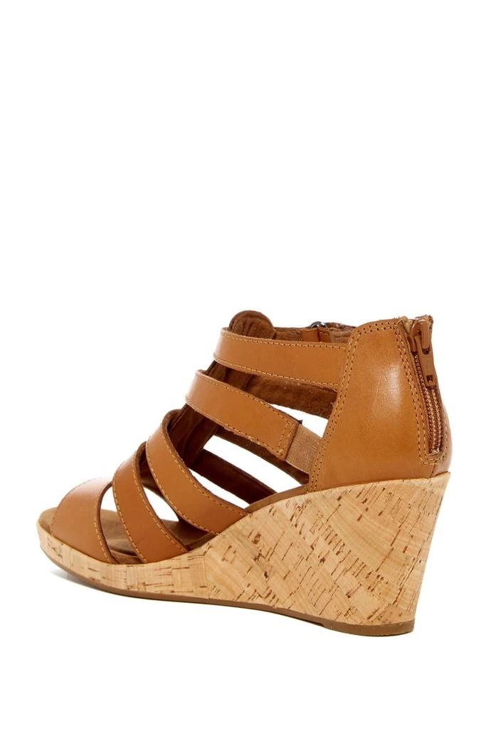 商品Rockport|Briah Gladiator Wedge Sandal - Wide Width Available,价格¥331,第2张图片详细描述