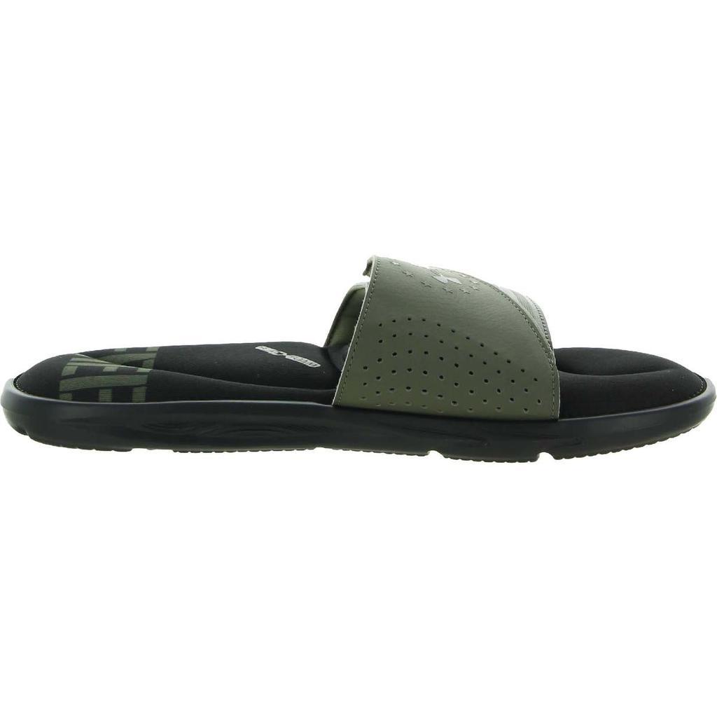 商品Under Armour|Under Armour Mens Ignite Freedom Open Toe Slip On Slide Sandals,价格¥139,第5张图片详细描述