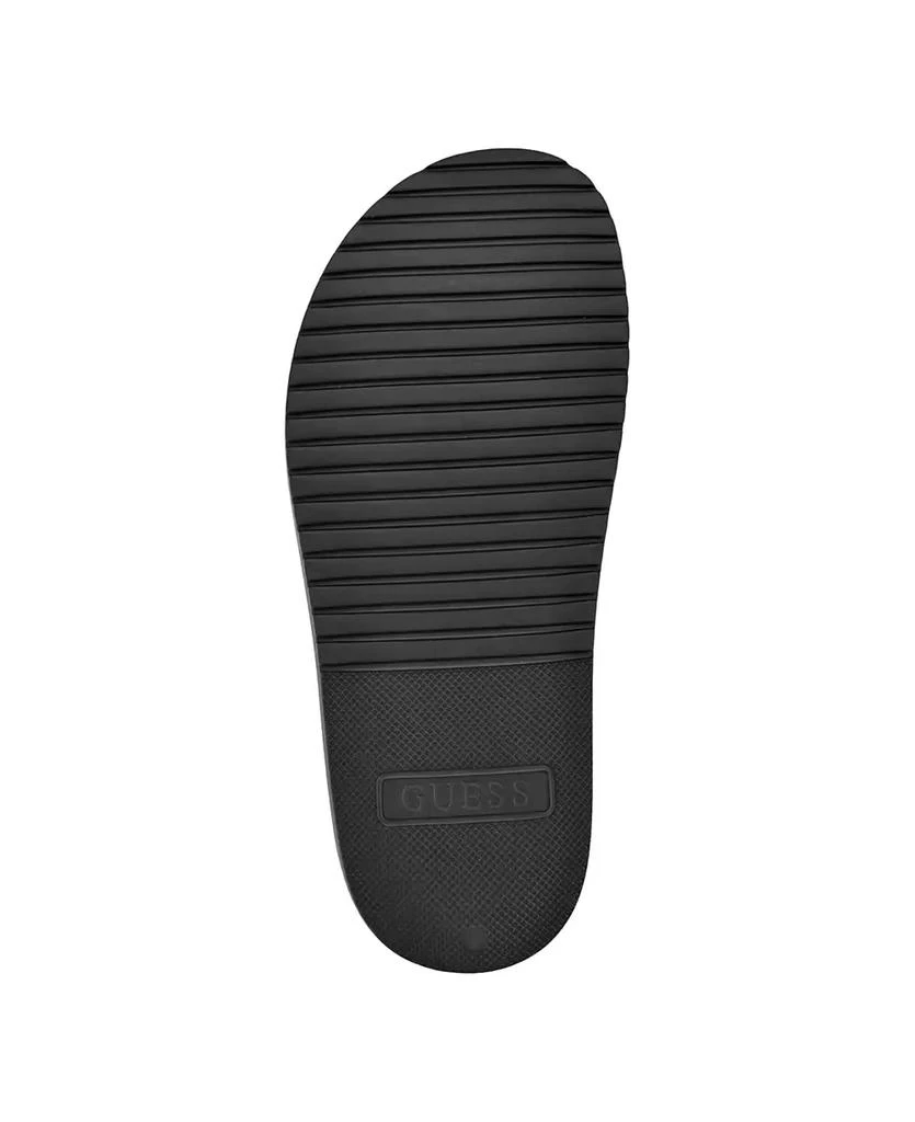 商品GUESS|Men's Vumble Triangle Emblem Fashion Slide Sandal,价格¥224,第5张图片详细描述