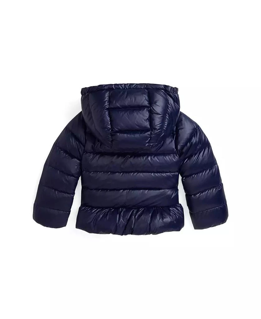 商品Ralph Lauren|Toddler And Little Girls Down Hooded Peplum Jacket,价格¥1020,第3张图片详细描述