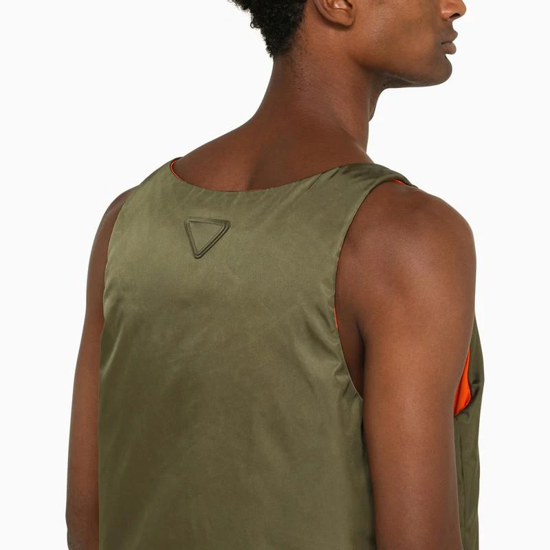商品Prada|Military green padded Re-Nylon waistcoat,价格¥10560,第4张图片详细描述