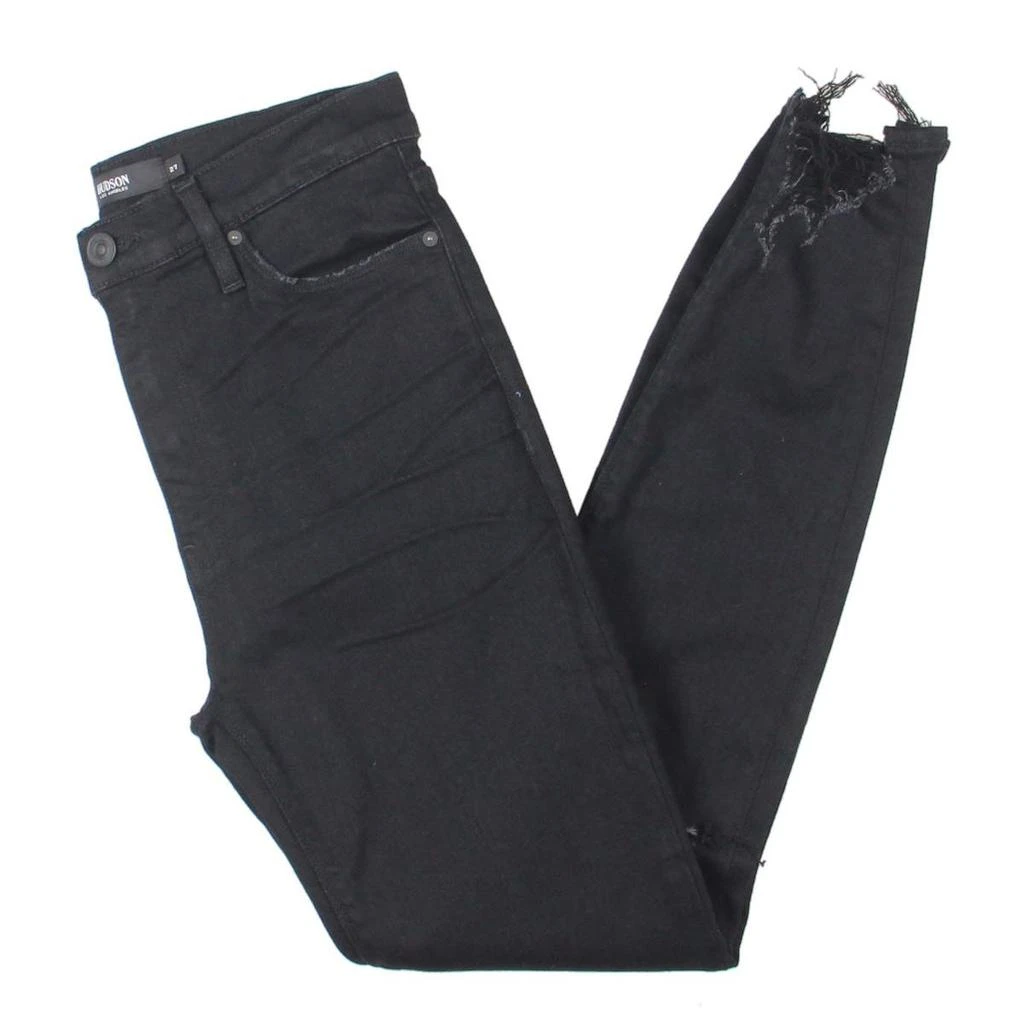 商品Hudson|Hudson Womens Barbara High Rise Destroyed Skinny Jeans,价格¥466,第1张图片